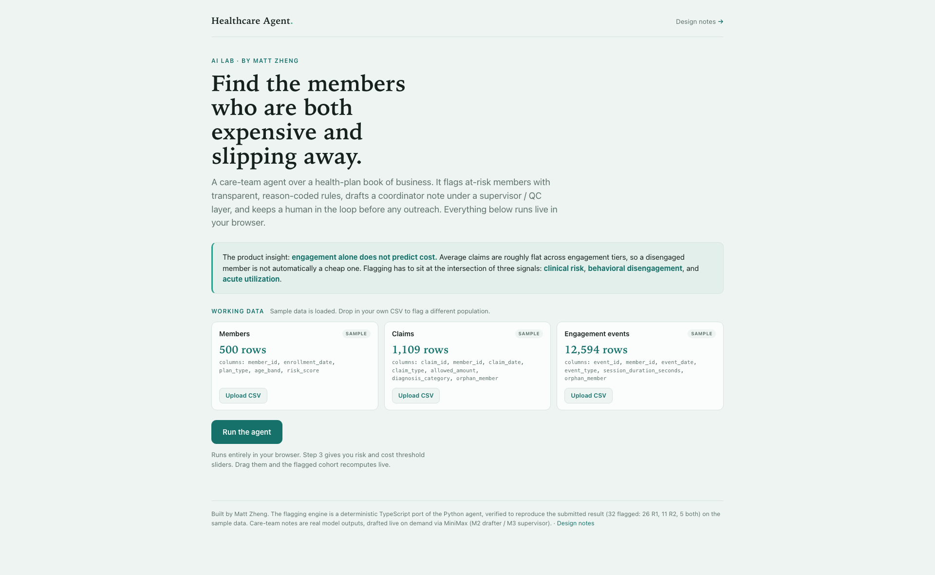 Healthcare Agent